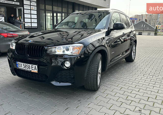Черный БМВ Х3, объемом двигателя 2 л и пробегом 170 тыс. км за 15500 $, фото 1 на Automoto.ua