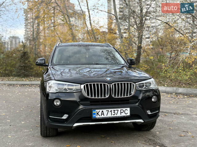 Черный БМВ Х3, объемом двигателя 2 л и пробегом 280 тыс. км за 18700 $, фото 1 на Automoto.ua