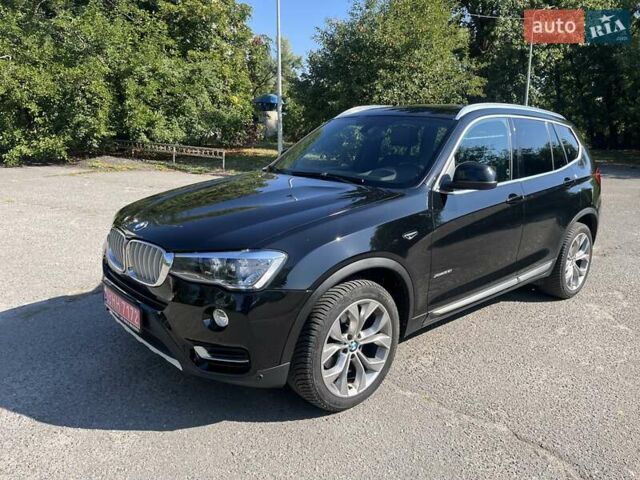 Черный БМВ Х3, объемом двигателя 2 л и пробегом 124 тыс. км за 17500 $, фото 1 на Automoto.ua