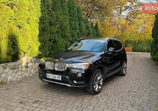 БМВ Х3 2016 в Тернополе на Automoto.ua Черный БМВ Х3, объемом двигателя 2 л и пробегом 109 тыс. км за 16500 $, фото 1 на Automoto.ua
