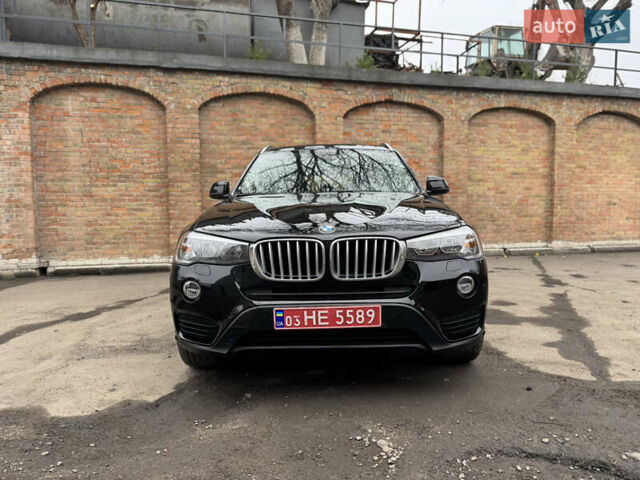 Черный БМВ Х3, объемом двигателя 2 л и пробегом 163 тыс. км за 13999 $, фото 1 на Automoto.ua