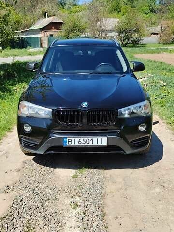 Черный БМВ Х3, объемом двигателя 2 л и пробегом 180 тыс. км за 16400 $, фото 1 на Automoto.ua