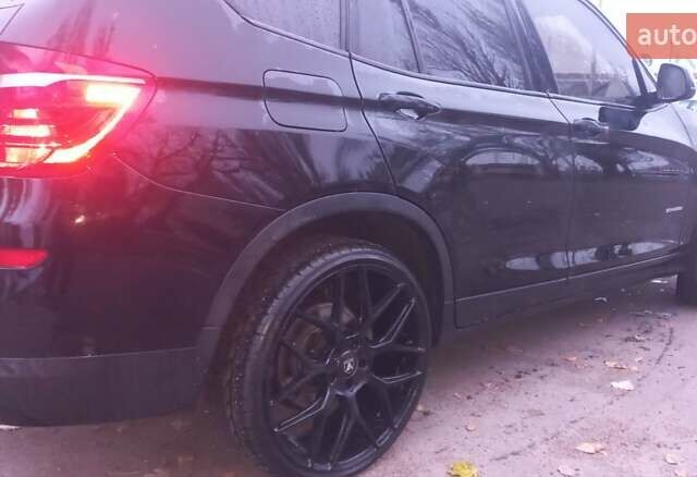 Черный БМВ Х3, объемом двигателя 2 л и пробегом 144 тыс. км за 17999 $, фото 1 на Automoto.ua