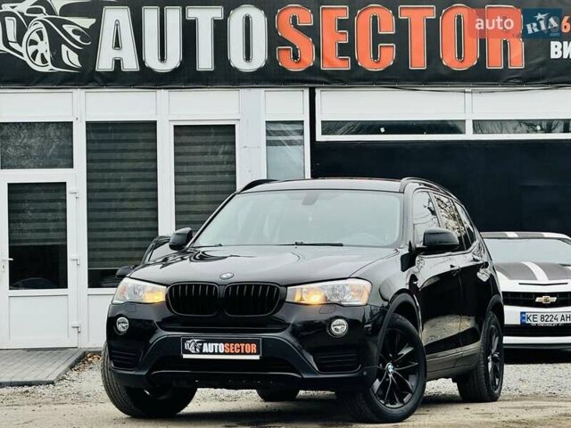 Черный БМВ Х3, объемом двигателя 2 л и пробегом 77 тыс. км за 18500 $, фото 1 на Automoto.ua