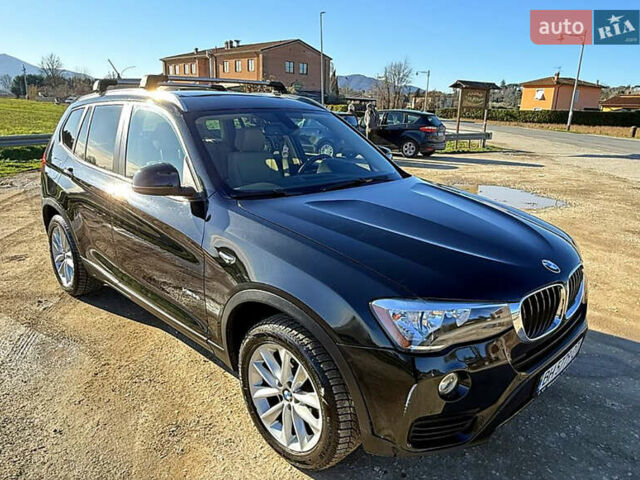 Черный БМВ Х3, объемом двигателя 2 л и пробегом 167 тыс. км за 14999 $, фото 1 на Automoto.ua