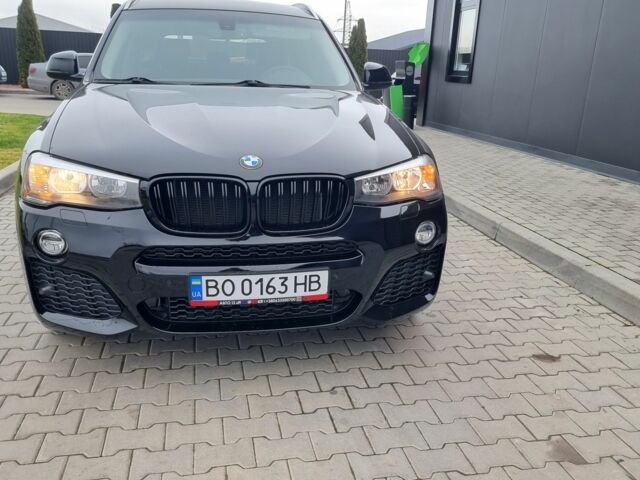 Черный БМВ Х3, объемом двигателя 2 л и пробегом 170 тыс. км за 13700 $, фото 1 на Automoto.ua