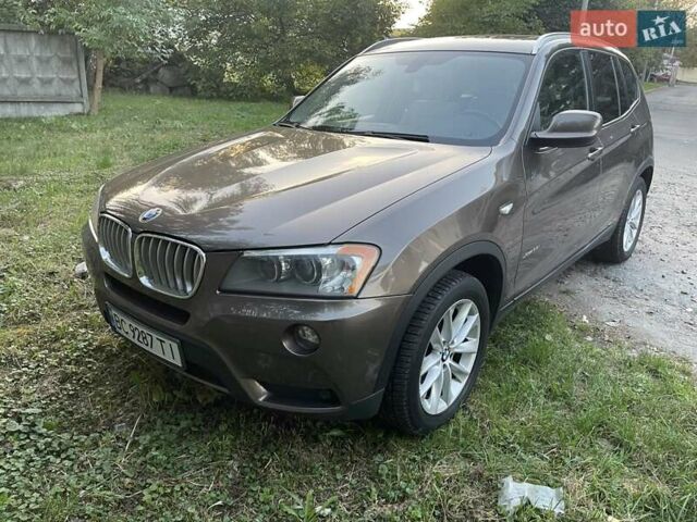 Коричневый БМВ Х3, объемом двигателя 2 л и пробегом 202 тыс. км за 12500 $, фото 1 на Automoto.ua
