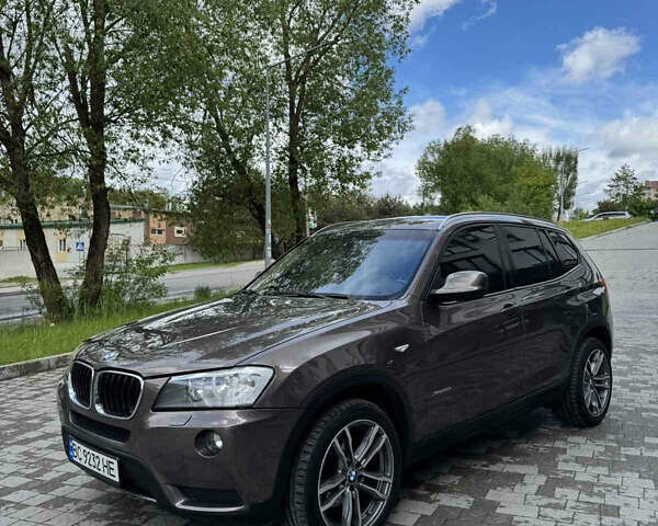 Коричневый БМВ Х3, объемом двигателя 2 л и пробегом 145 тыс. км за 6500 $, фото 1 на Automoto.ua