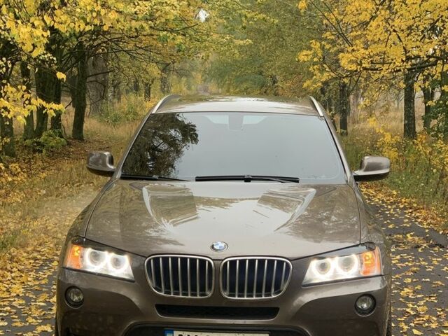 Коричневый БМВ Х3, объемом двигателя 2 л и пробегом 170 тыс. км за 14300 $, фото 1 на Automoto.ua