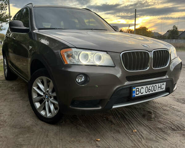 Коричневый БМВ Х3, объемом двигателя 2 л и пробегом 195 тыс. км за 14000 $, фото 1 на Automoto.ua