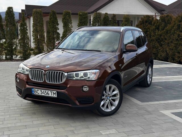 Коричневый БМВ Х3, объемом двигателя 2 л и пробегом 187 тыс. км за 16500 $, фото 1 на Automoto.ua