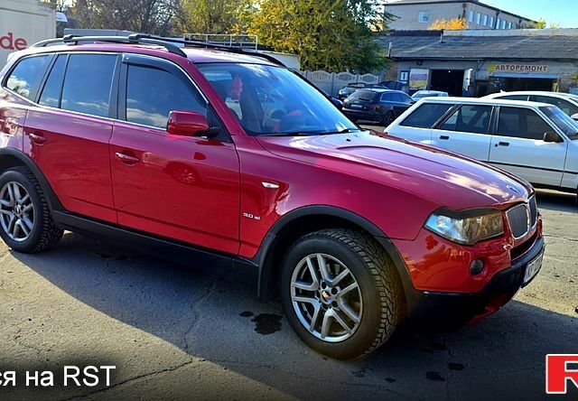 Червоний БМВ Х3, об'ємом двигуна 3 л та пробігом 385 тис. км за 8500 $, фото 1 на Automoto.ua