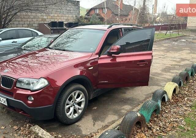 Червоний БМВ Х3, об'ємом двигуна 3 л та пробігом 150 тис. км за 9500 $, фото 1 на Automoto.ua