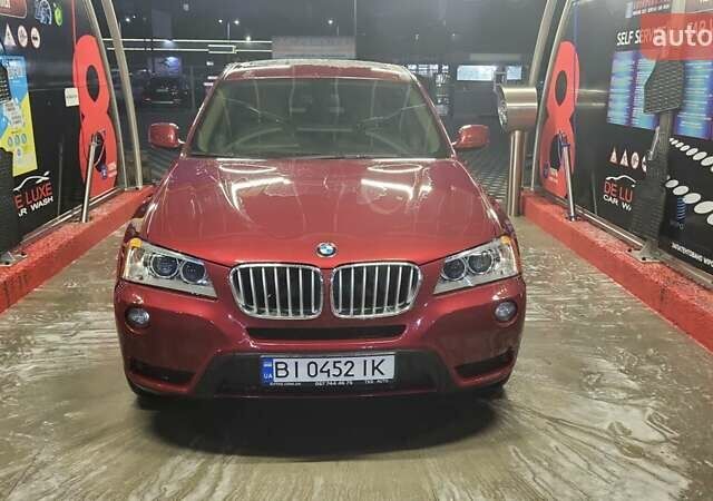 Червоний БМВ Х3, об'ємом двигуна 2 л та пробігом 135 тис. км за 16500 $, фото 1 на Automoto.ua