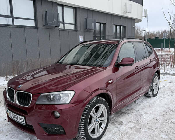Червоний БМВ Х3, об'ємом двигуна 2.99 л та пробігом 330 тис. км за 16100 $, фото 1 на Automoto.ua