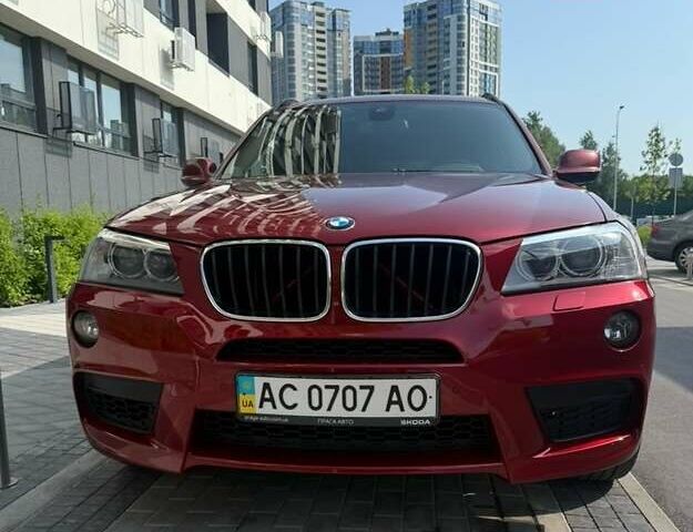 Красный БМВ Х3, объемом двигателя 2.99 л и пробегом 323 тыс. км за 16900 $, фото 1 на Automoto.ua