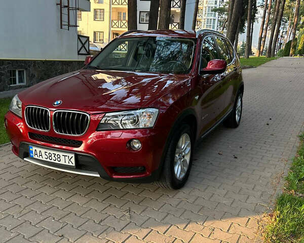 Червоний БМВ Х3, об'ємом двигуна 2 л та пробігом 278 тис. км за 15999 $, фото 1 на Automoto.ua