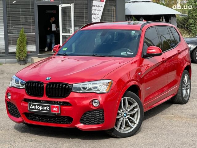 Червоний БМВ Х3, об'ємом двигуна 2 л та пробігом 151 тис. км за 18790 $, фото 1 на Automoto.ua