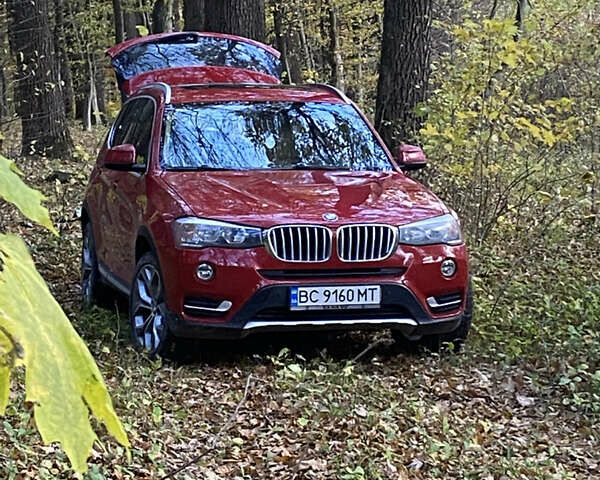 Червоний БМВ Х3, об'ємом двигуна 2 л та пробігом 150 тис. км за 15000 $, фото 1 на Automoto.ua