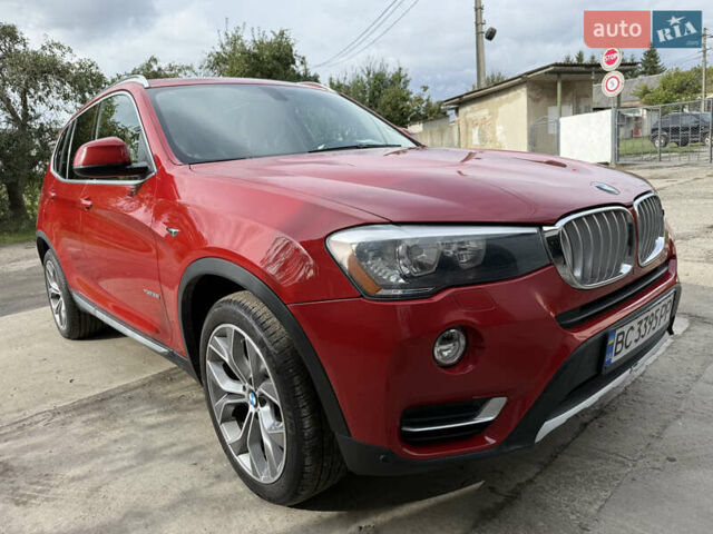 Красный БМВ Х3, объемом двигателя 2 л и пробегом 93 тыс. км за 15300 $, фото 1 на Automoto.ua