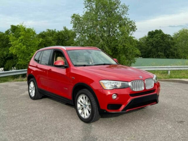 Красный БМВ Х3, объемом двигателя 2 л и пробегом 69 тыс. км за 4450 $, фото 1 на Automoto.ua