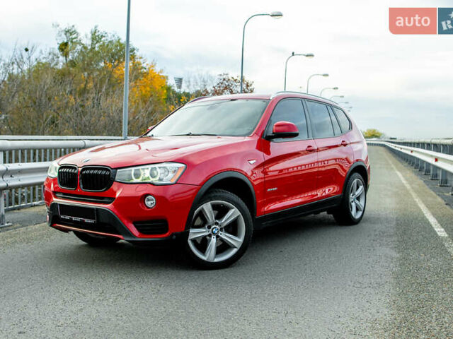 Красный БМВ Х3, объемом двигателя 2 л и пробегом 180 тыс. км за 16200 $, фото 1 на Automoto.ua
