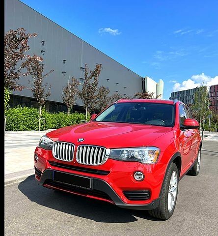 Красный БМВ Х3, объемом двигателя 2 л и пробегом 150 тыс. км за 18500 $, фото 1 на Automoto.ua