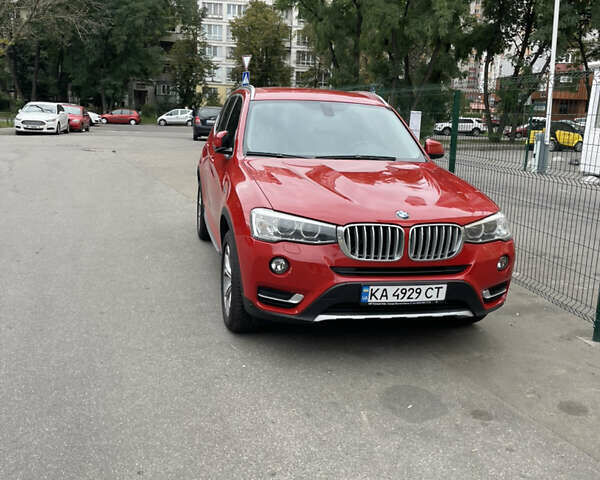 Красный БМВ Х3, объемом двигателя 2 л и пробегом 60 тыс. км за 27000 $, фото 1 на Automoto.ua