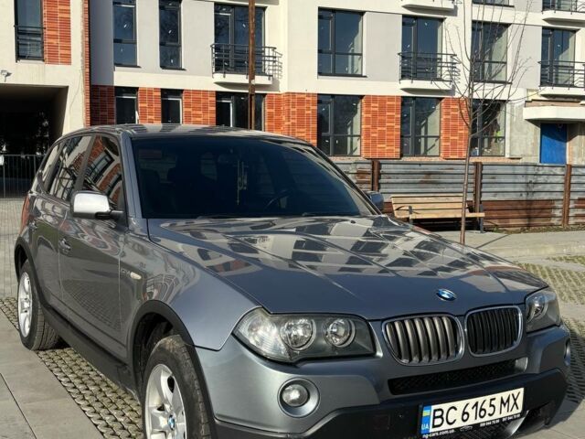 Серый БМВ Х3, объемом двигателя 2 л и пробегом 211 тыс. км за 8200 $, фото 1 на Automoto.ua