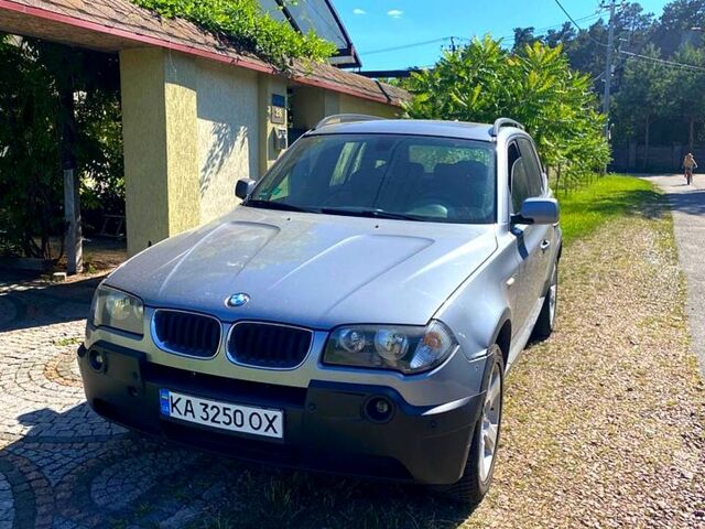 Серый БМВ Х3, объемом двигателя 3 л и пробегом 335 тыс. км за 6900 $, фото 1 на Automoto.ua