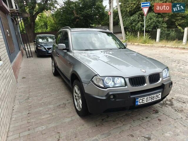 Серый БМВ Х3, объемом двигателя 3 л и пробегом 320 тыс. км за 11400 $, фото 1 на Automoto.ua