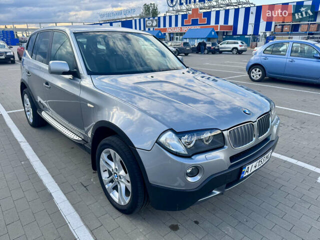 Серый БМВ Х3, объемом двигателя 3 л и пробегом 244 тыс. км за 11500 $, фото 1 на Automoto.ua