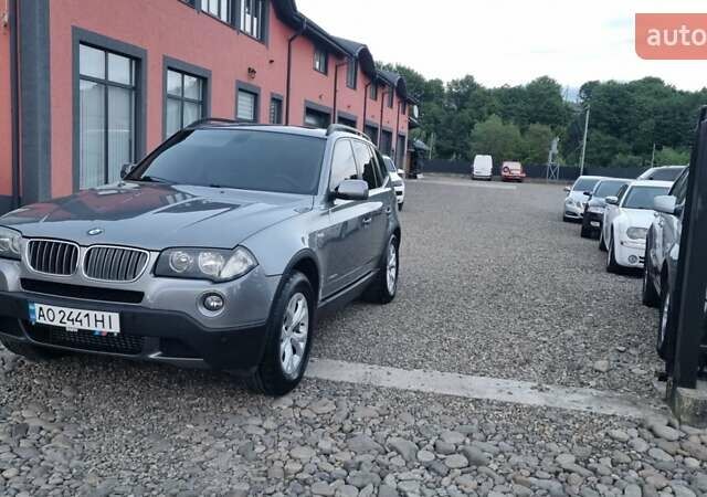 Серый БМВ Х3, объемом двигателя 2 л и пробегом 373 тыс. км за 9600 $, фото 1 на Automoto.ua