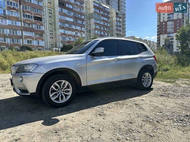 Серый БМВ Х3, объемом двигателя 3 л и пробегом 103 тыс. км за 10500 $, фото 1 на Automoto.ua