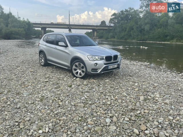 Серый БМВ Х3, объемом двигателя 3 л и пробегом 146 тыс. км за 18500 $, фото 1 на Automoto.ua
