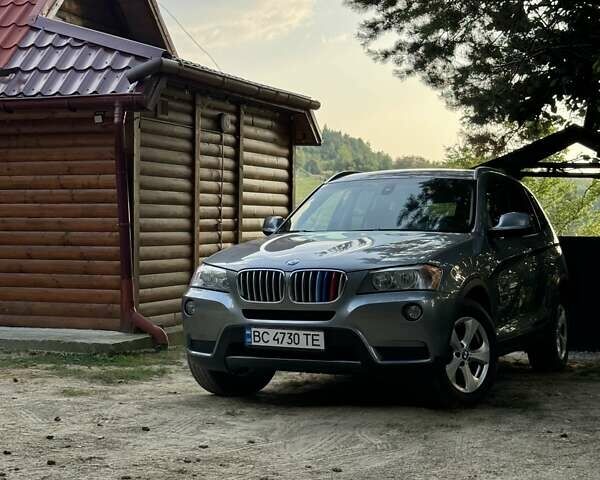 Серый БМВ Х3, объемом двигателя 3 л и пробегом 242 тыс. км за 14100 $, фото 1 на Automoto.ua