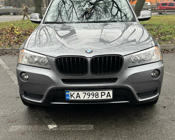 Серый БМВ Х3, объемом двигателя 2 л и пробегом 236 тыс. км за 13500 $, фото 1 на Automoto.ua