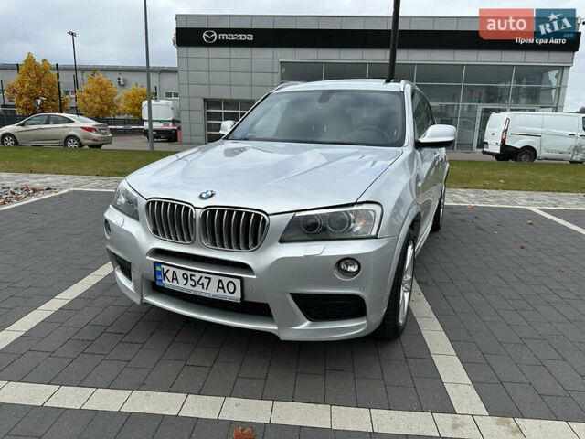 Серый БМВ Х3, объемом двигателя 2 л и пробегом 150 тыс. км за 14399 $, фото 1 на Automoto.ua