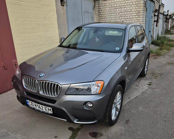 Сірий БМВ Х3, об'ємом двигуна 2 л та пробігом 229 тис. км за 14100 $, фото 1 на Automoto.ua