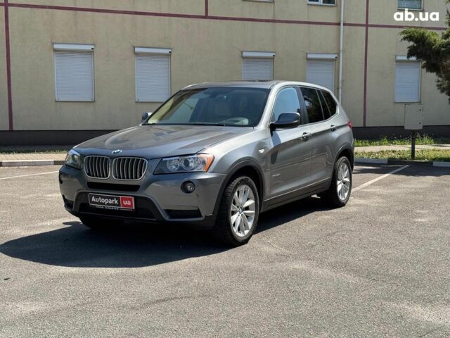 Серый БМВ Х3, объемом двигателя 2 л и пробегом 242 тыс. км за 14490 $, фото 1 на Automoto.ua