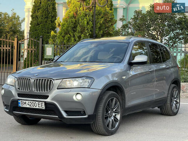 Серый БМВ Х3, объемом двигателя 2 л и пробегом 248 тыс. км за 15800 $, фото 1 на Automoto.ua