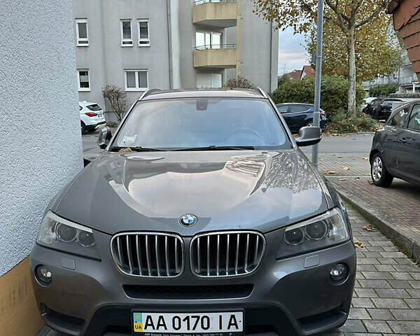 Сірий БМВ Х3, об'ємом двигуна 3 л та пробігом 105 тис. км за 41841 $, фото 1 на Automoto.ua