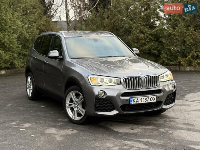 Серый БМВ Х3, объемом двигателя 2 л и пробегом 177 тыс. км за 16000 $, фото 1 на Automoto.ua