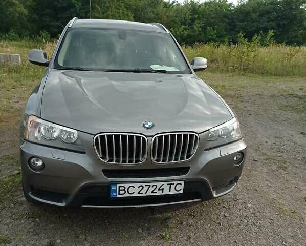 Серый БМВ Х3, объемом двигателя 2 л и пробегом 213 тыс. км за 14000 $, фото 1 на Automoto.ua