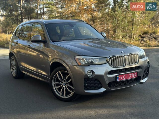 Серый БМВ Х3, объемом двигателя 2 л и пробегом 205 тыс. км за 14800 $, фото 1 на Automoto.ua