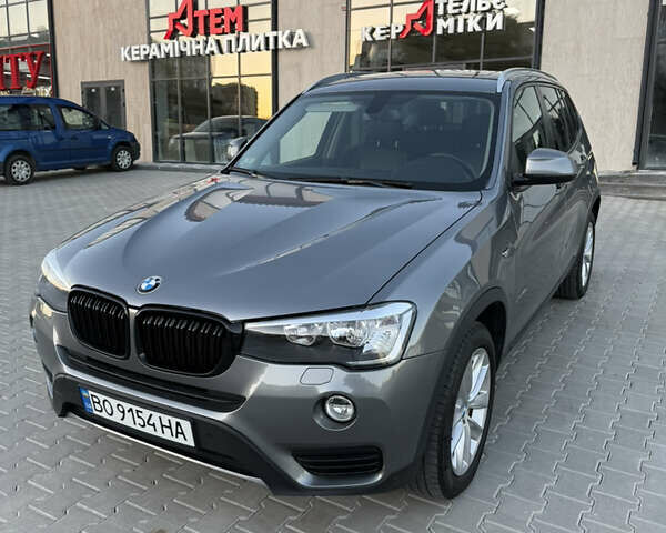 Серый БМВ Х3, объемом двигателя 2 л и пробегом 152 тыс. км за 17300 $, фото 1 на Automoto.ua