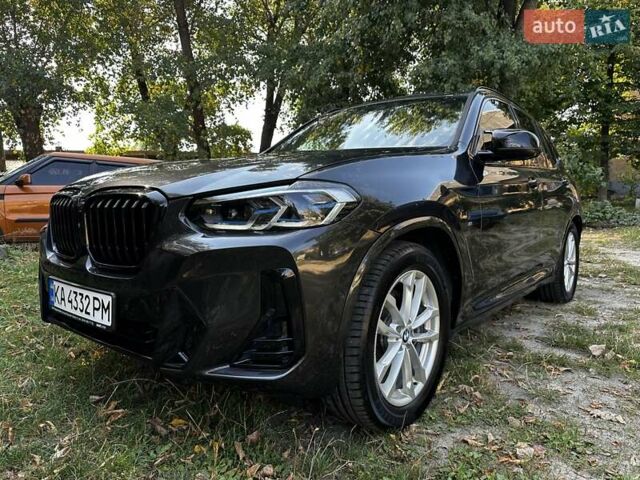Серый БМВ Х3, объемом двигателя 3 л и пробегом 92 тыс. км за 35500 $, фото 1 на Automoto.ua