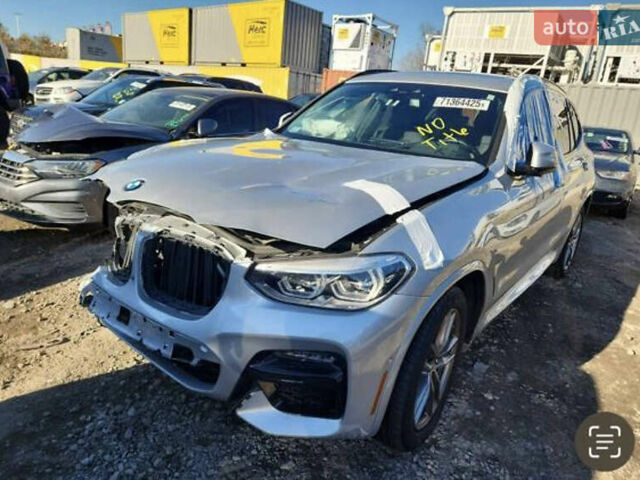 Серый БМВ Х3, объемом двигателя 3 л и пробегом 65 тыс. км за 19000 $, фото 1 на Automoto.ua