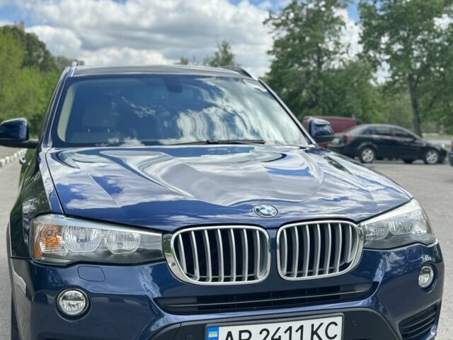 Синий БМВ Х3, объемом двигателя 2 л и пробегом 195 тыс. км за 17999 $, фото 1 на Automoto.ua