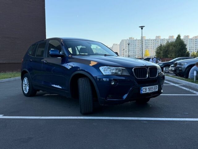 Синий БМВ Х3, объемом двигателя 2 л и пробегом 202 тыс. км за 14500 $, фото 1 на Automoto.ua